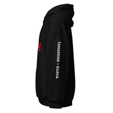 Load image into Gallery viewer, a stylish and empowering addition to your wardrobe that effortlessly combines comfort and motivation. Crafted from premium black cotton, this hoodie not only offers a cozy feel but also makes a bold statement with its inspirational message.
